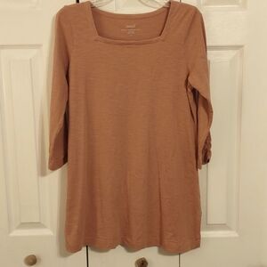 J Jill peach colored Tunic